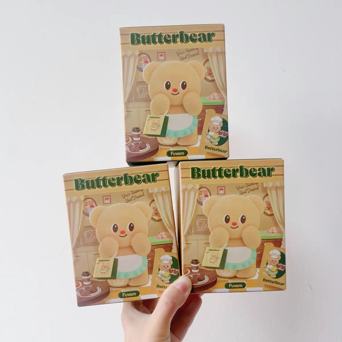 FUNISM Butter Bear Bakery Series - Collectible Blind Box Figures Welcome to the Whimsical World of Butter Bear Bakery!