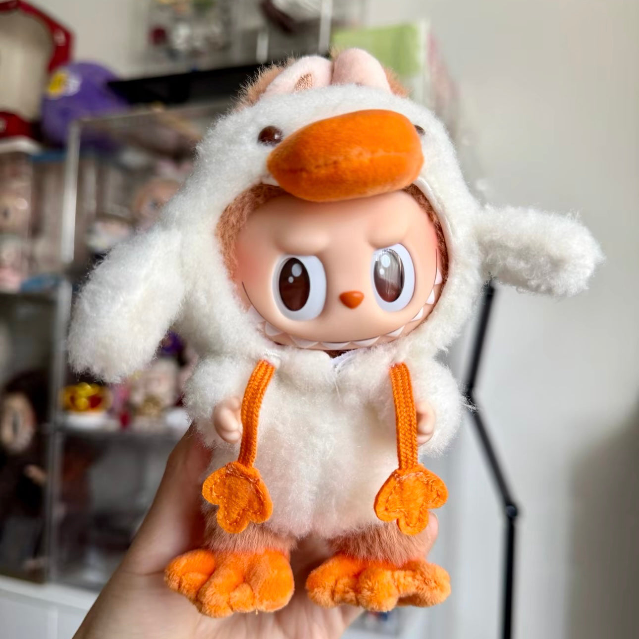 POP MART THE MONSTERS Forest Fairytale Plush Keychain Duck Costume US Seller | Authentic