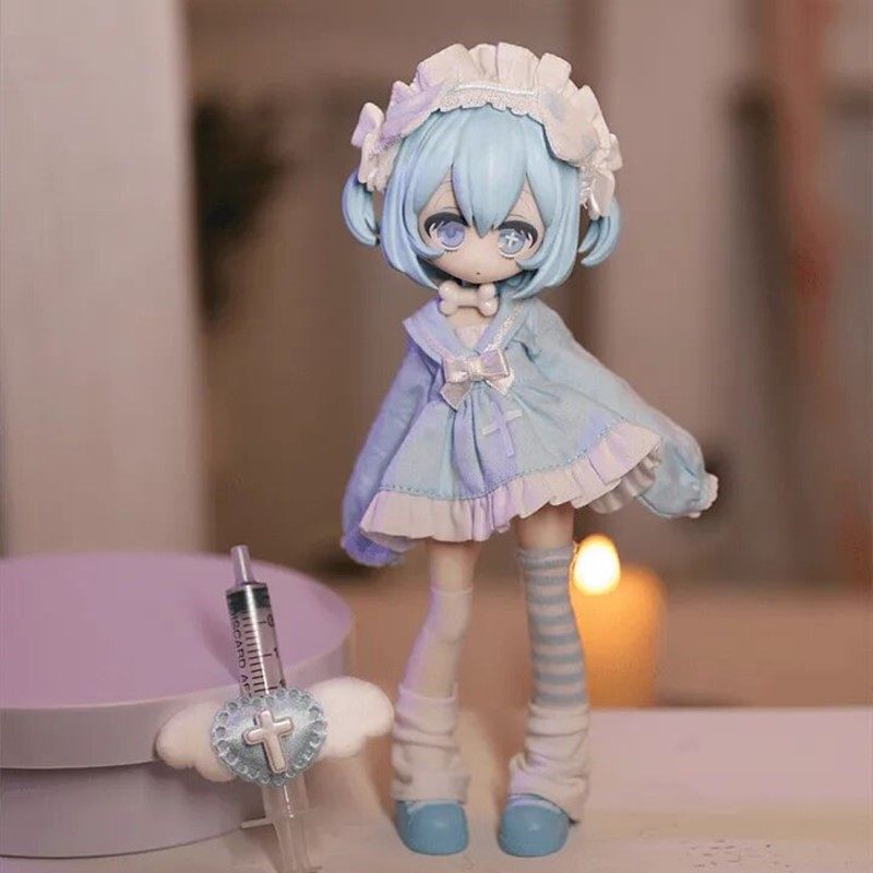 HEARTBEAT MOMENT Escape Plan 1/12 BJD Articulated Doll Blind Box 6+1