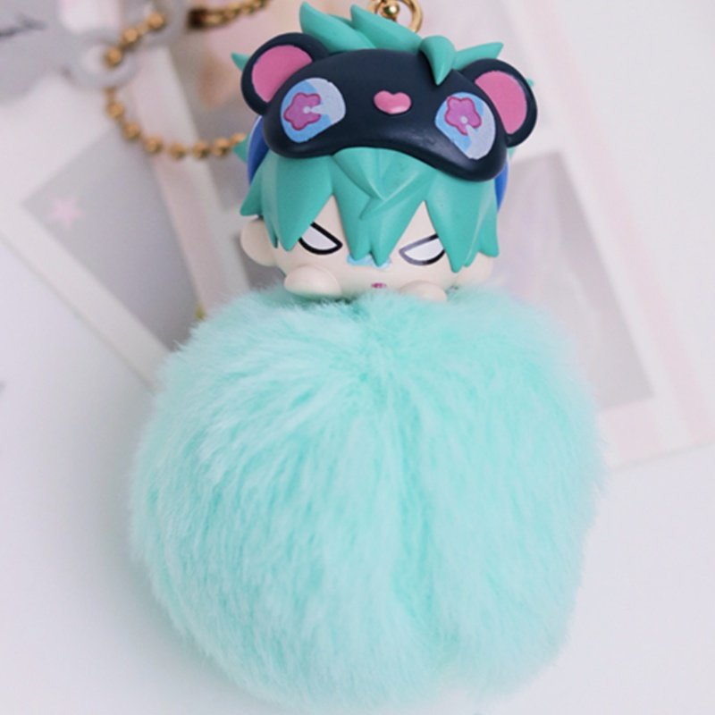 Alien Stage Plush Pom Pom Keychain Blind Box AET Free Stage Bag Charm