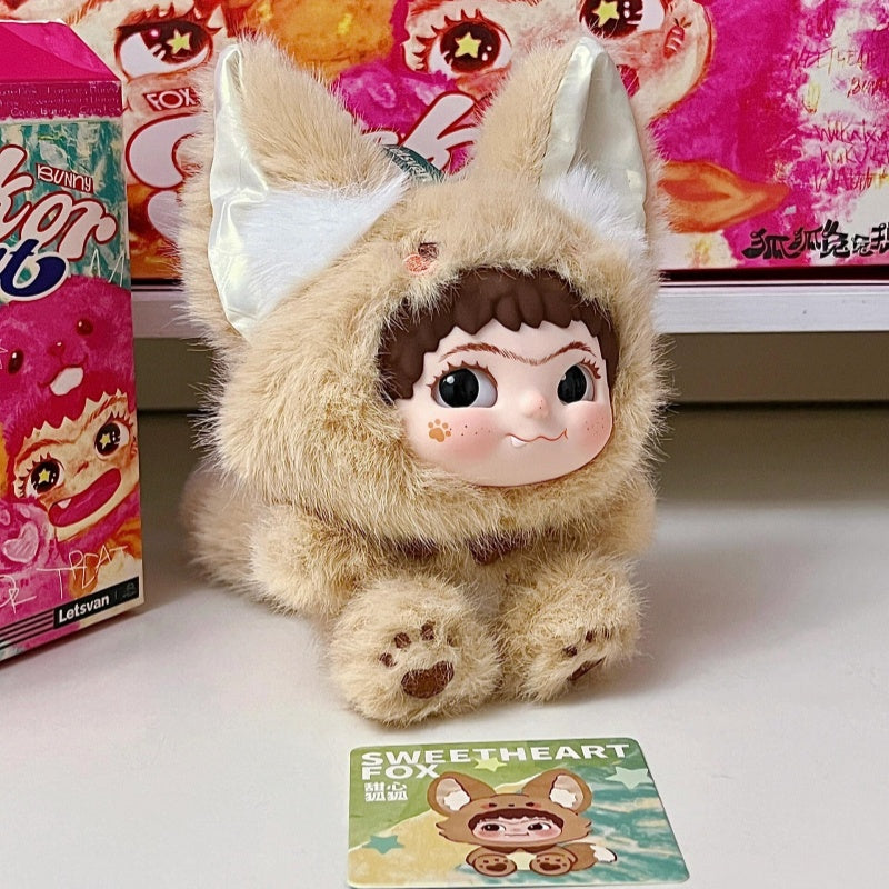 Letsvan Wakuku Blind Box Plush Toys - Fox & Bunny Trick Or Treat Series US Seller | Authentic