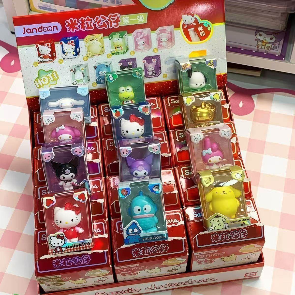 Jandoon Sanrio Mini Figure Blind Box Vol.1  Kuromi Hello Kitty (Random)