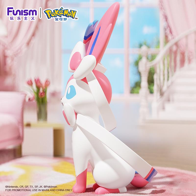 FUNISM Sylveon 15.7” Home Collection Figure – Mega Size Pokémon Display Toy