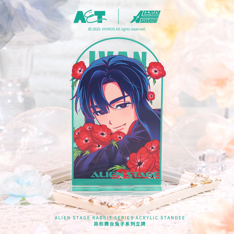 Alien Stage Acrylic Stand Bunny Series Mizi Sua Till Ivan Anime Figure Display