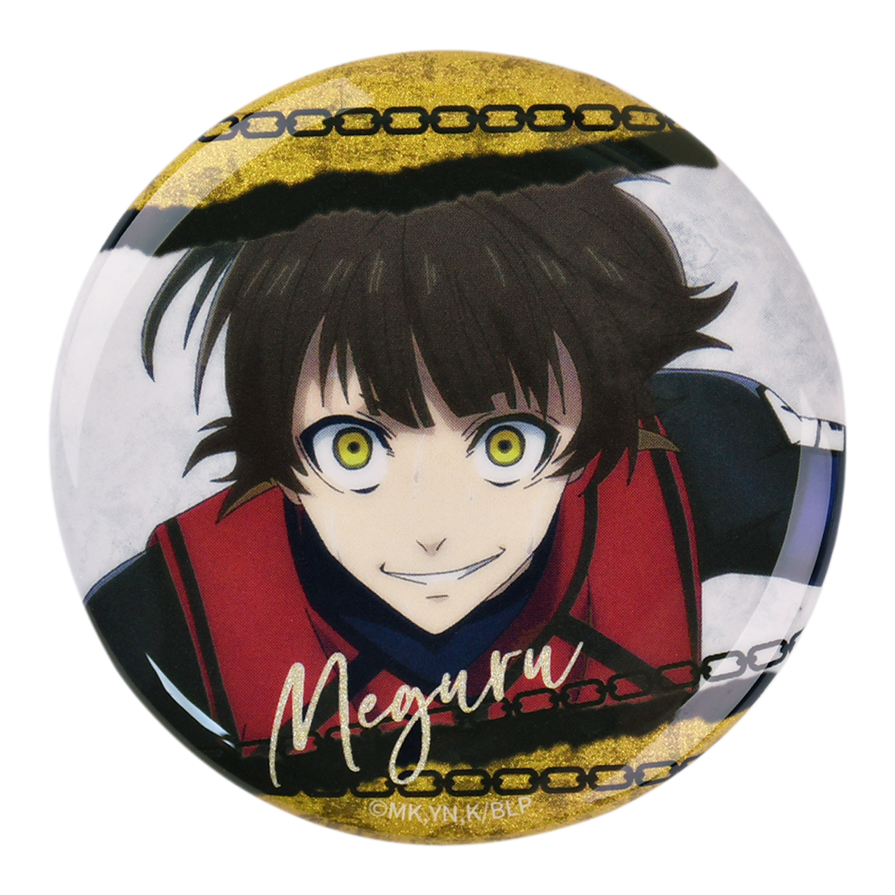 Blue Lock Glitter TV Screenshot Button Badge 58mm Official Licensed