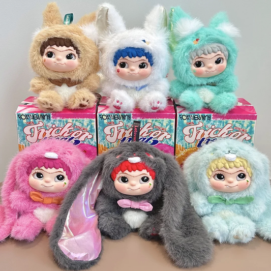 Letsvan Wakuku Blind Box Plush Toys - Fox & Bunny Trick Or Treat Series US Seller | Authentic