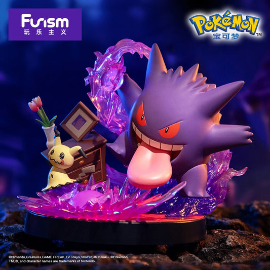 FUNISM Medium-Sized Partner Series Figurine - Gengar & Mimikyu