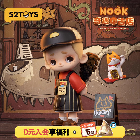52TOYS NOOK Vintage Store Blind Box Figure 3.5 in Collectible Toy