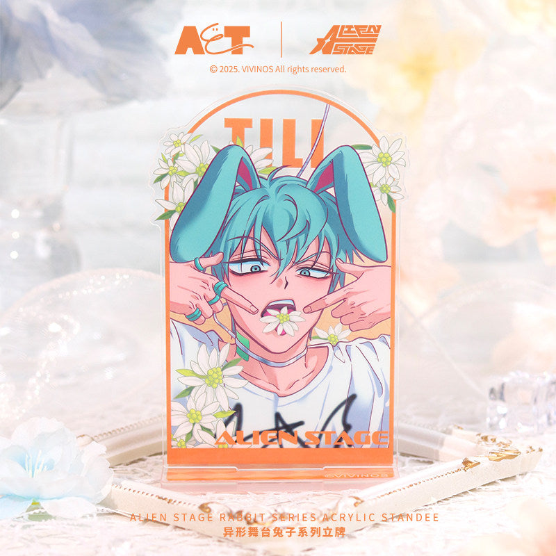 Alien Stage Acrylic Stand Bunny Series Mizi Sua Till Ivan Anime Figure Display