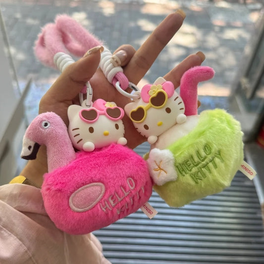 MINISO Hello Kitty Summer Tan Series Plush Air Freshener Blind Box