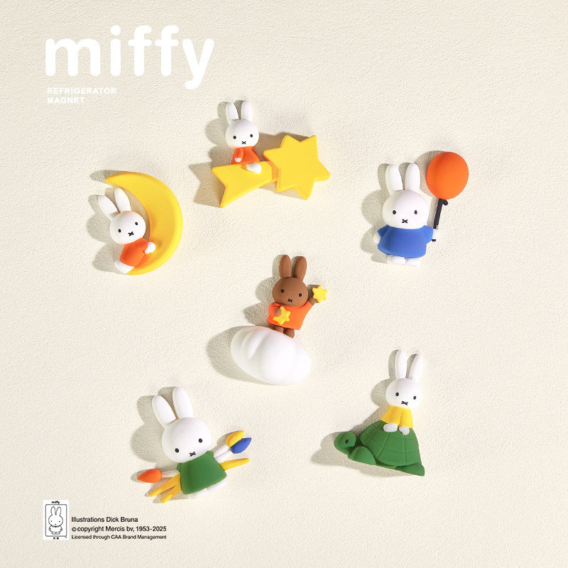 Miffy Refrigerator Magnet Blind Box Figure (6 Designs + Secret)