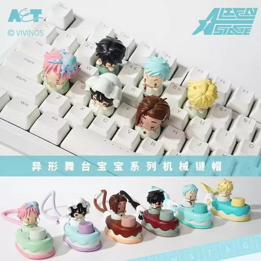 Alien Stage Baby Series Keycap Blind Box (Cherry MX) – US Seller Fast Ship
