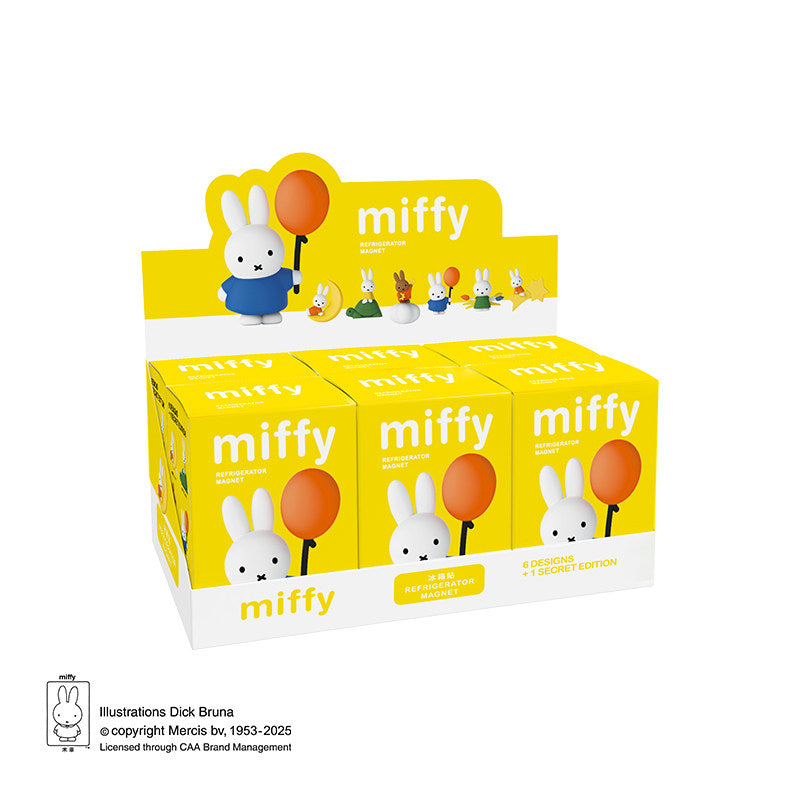 Miffy Refrigerator Magnet Blind Box Figure (6 Designs + Secret)