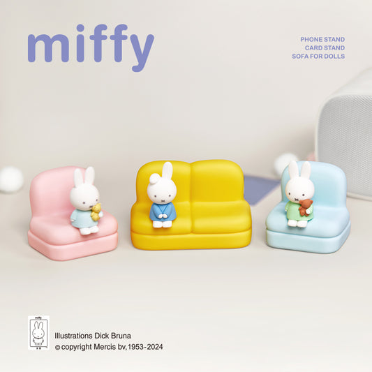 Miffy Sofa Stand Blind Box Series 2 – Phone/Doll Holder | US Seller