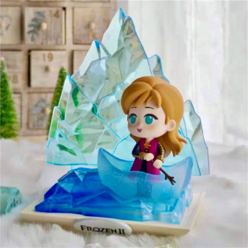 52TOYS Disney Frozen II Aurora Dream Blind Box Figure with LED Base Light