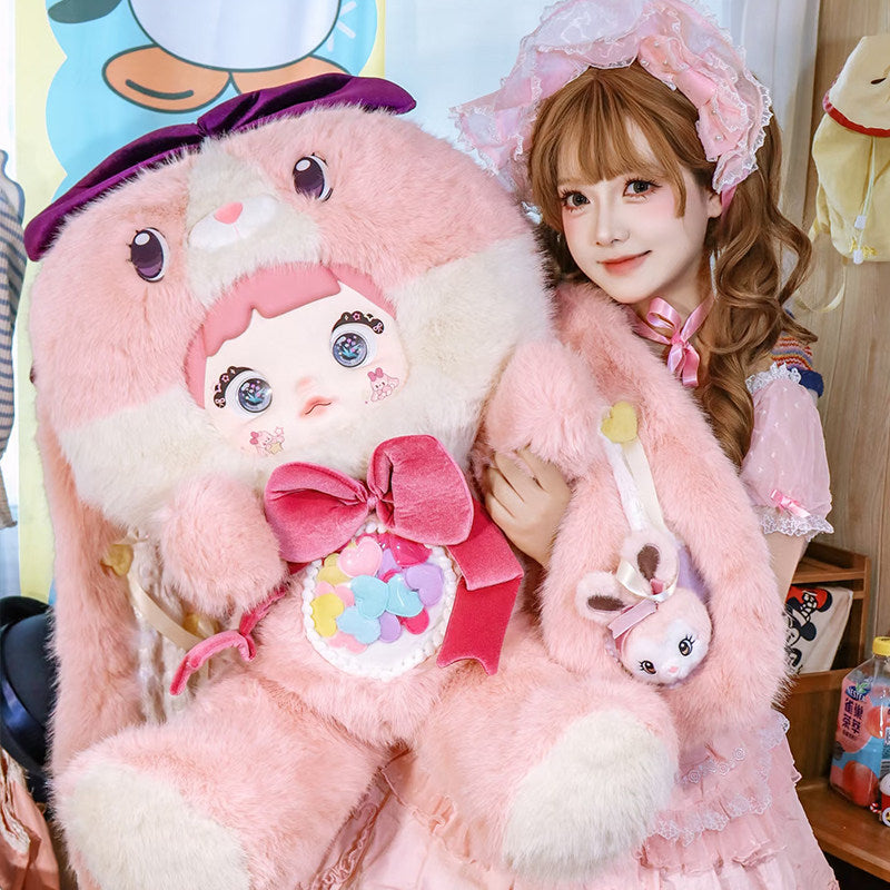 もも様 Nommi2000 Nommi Starry Wishes 2000% Plush Doll Blind Box 37” Wooden Box SURE