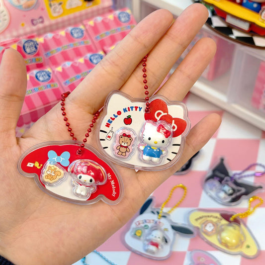 Sanrio Characters Mini Toy Charm Keychain Blind Box (9 Designs + Secret)