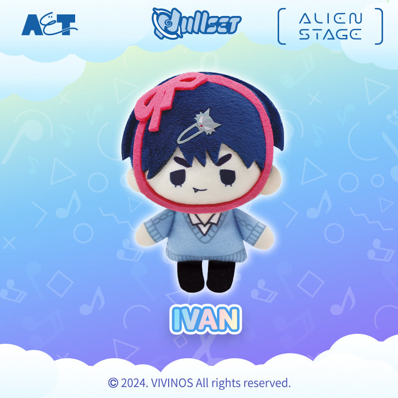 Alien Stage Mini Plush Blind Box Keychain Collectible Chibi Plush Bag Charm