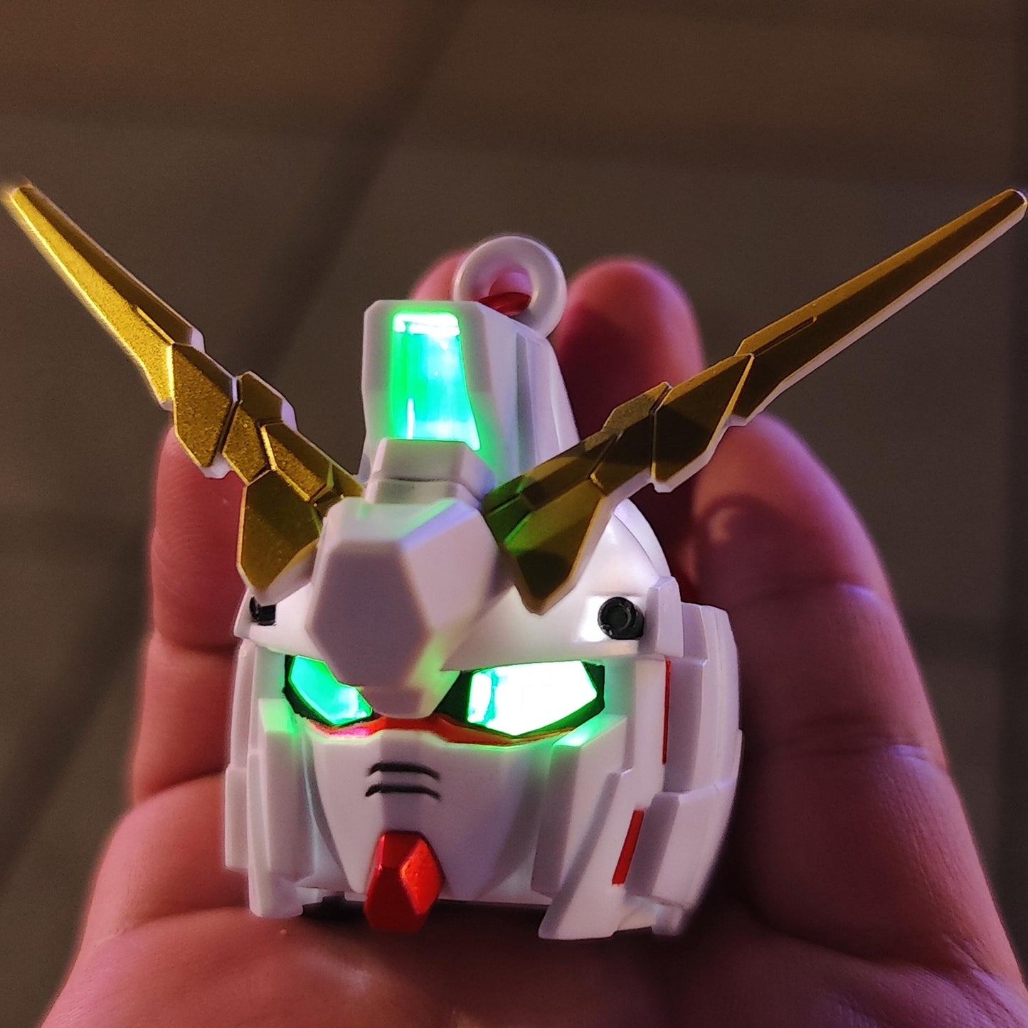 TOPTOY × Bandai SD Gundam Light-Up Head Keychain Blind Box US Seller Fast Shipping
