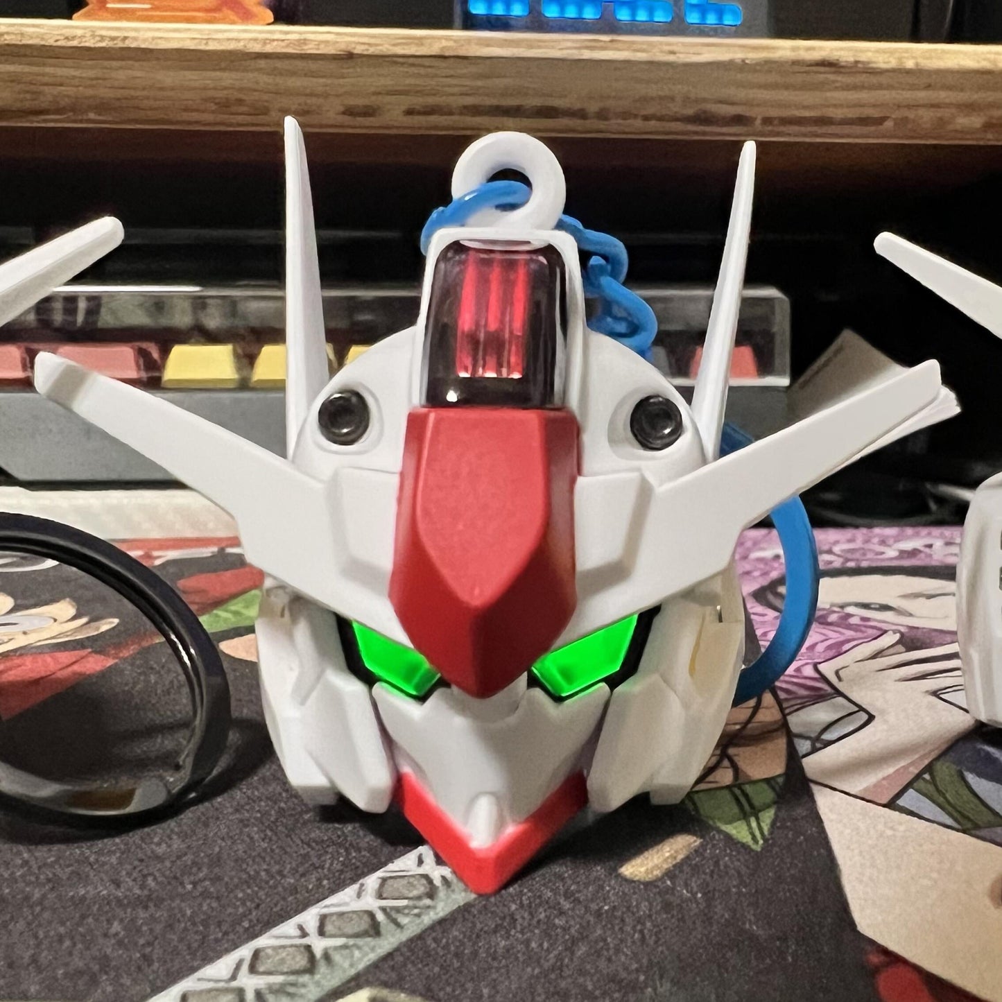 TOPTOY × Bandai SD Gundam Light-Up Head Keychain Blind Box US Seller Fast Shipping