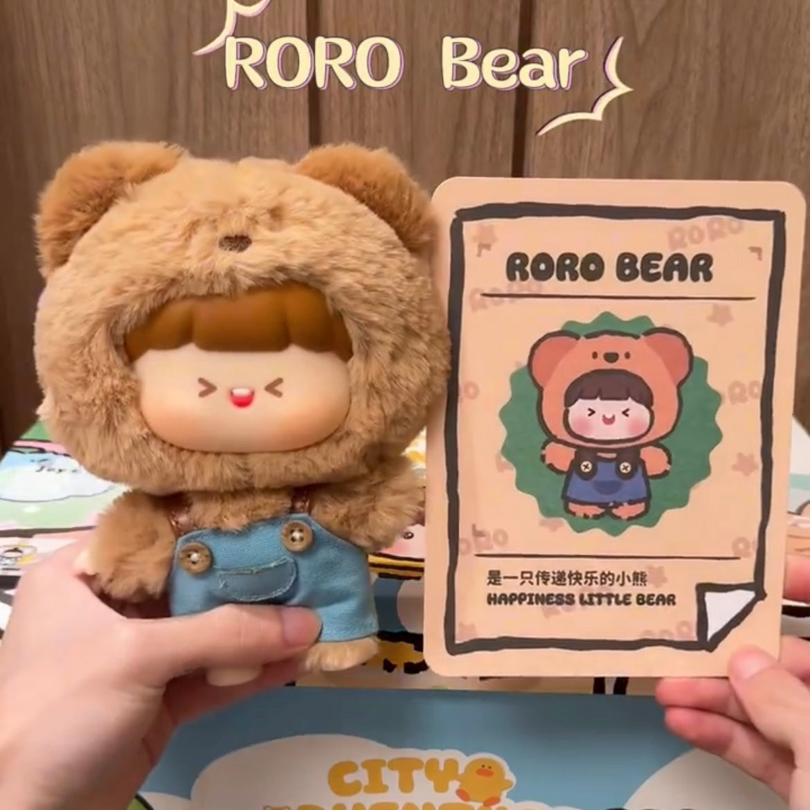 ROROJUMP City Adventure Plush Blind Box Mystery Mini – US Seller Fast Ship