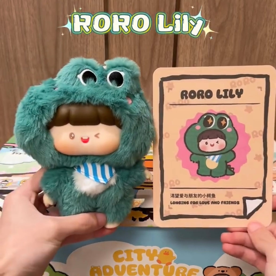 ROROJUMP City Adventure Plush Blind Box Mystery Mini – US Seller Fast Ship
