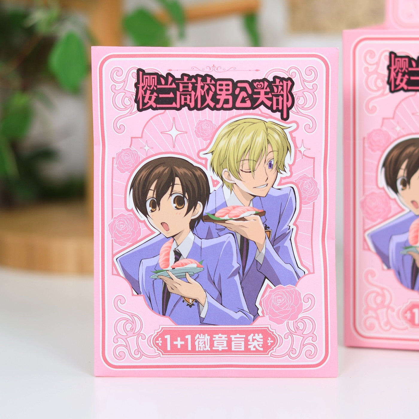 Ouran High School Host Club 1+1 Blind Box Pin Set (58mm + Mini) (Single / Case of 7)