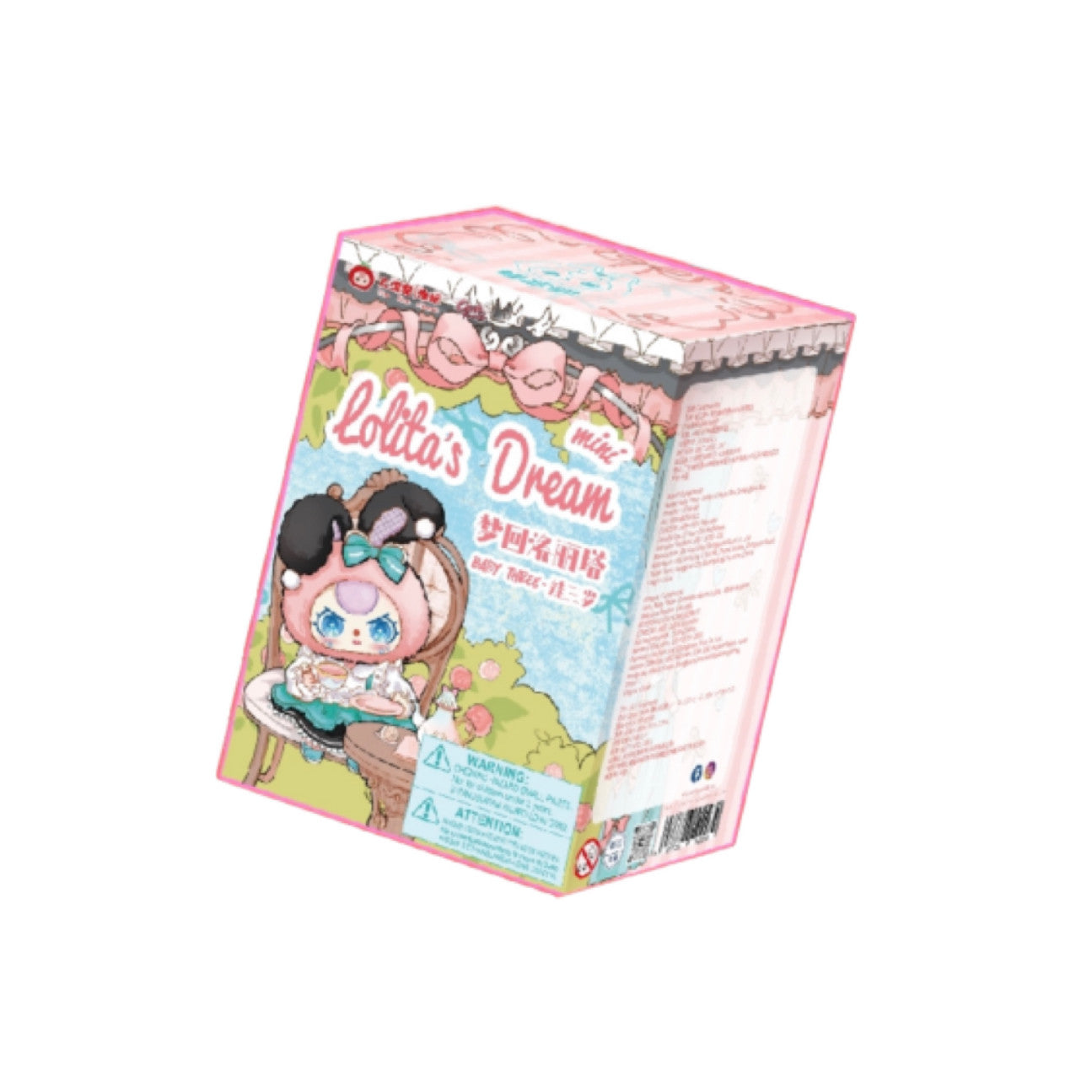 Baby Three Lolita’s Dream Mini Blind Box Plush Vinyl Figure Cute Lolita Style Collectible