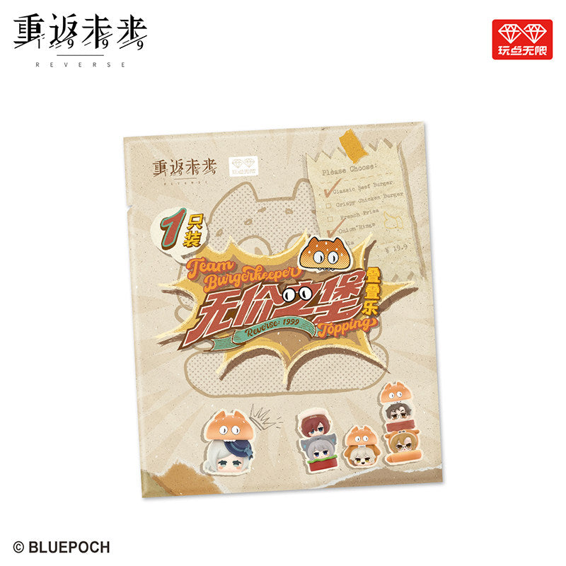 Reverse: 1999 × Wonder Infinite Team Burgerkeeper Topping Blind Bag Stackable Figure