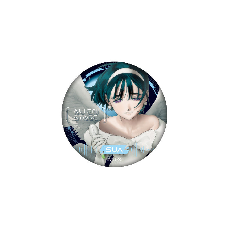 Official Alien Stage Sweet Dream Cafe Glitter Badge – Mizi Sua Till Ivan Luka Hyuna