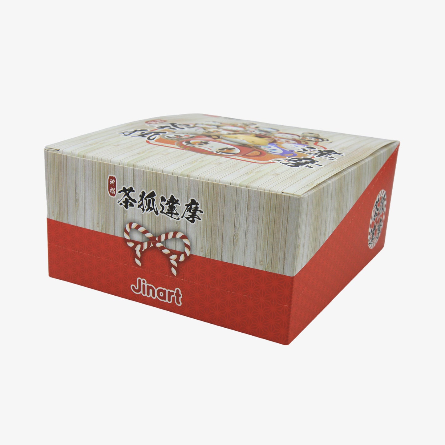 Jinart Tea Fox Daruma Blind Box Series 2 – Cute PVC Figure
