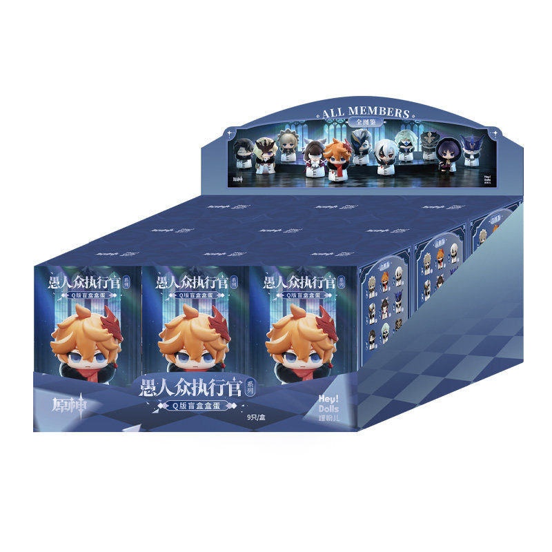 Genshin Impact Fatui Harbingers Chibi Blind Box Figure by HeyDolls
