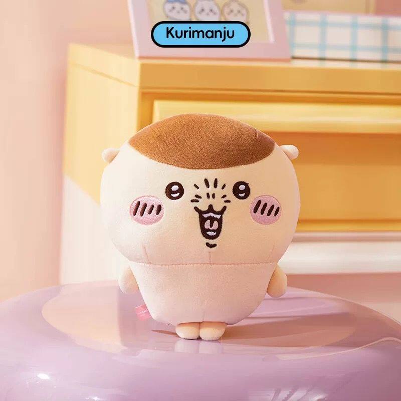 Chiikawa x MINISO Standing Plush Doll | Momonga, Rakko & Kurimanju