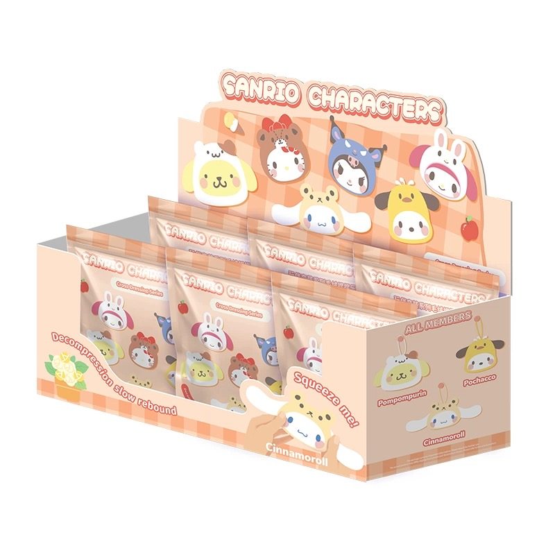 Sanrio Plush Squishy Blind Box Costume Series Slow Rebound Squeeze