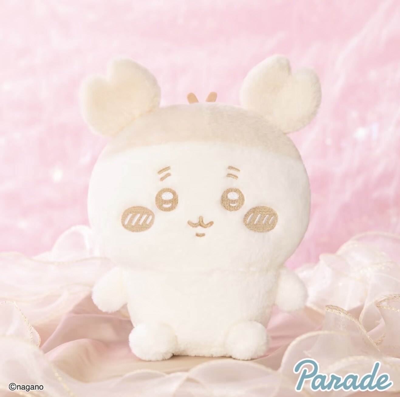 Chiikawa Milk Color Plush Collection Vol.2 Parade Prize Plush Toy 10" Official