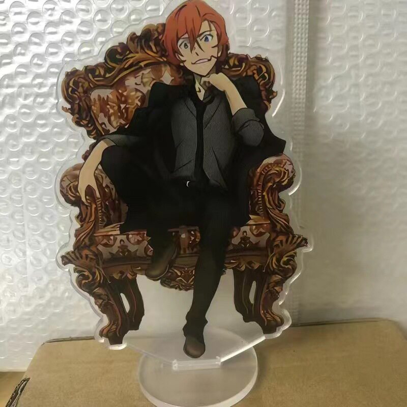 Bungo Stray Dogs Chair Acrylic Stand Figure – Osamu Dazai / Chuuya Nakahara