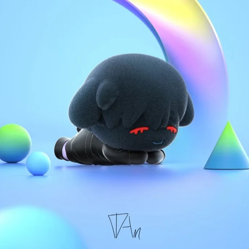 Alien Stage Bunny Series Blind Box Figure – Designer Vinyl Desk Toy