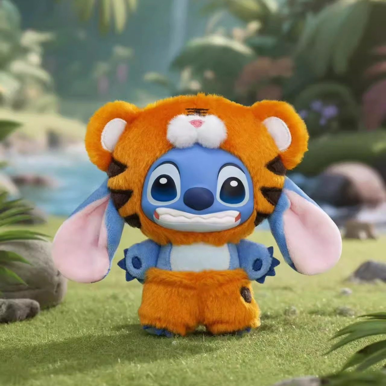 TOPTOY スティッチ　ワイルドアニマル　キーホルダー BOX TOPTOY Disney Stitch Wild Animal Blind Box PVC Plush Keychain