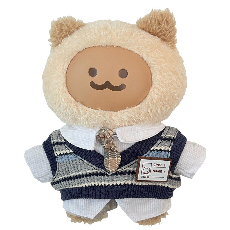 DOGGY CAT Dress-Up Plush Blind Box Keychain – AGOU Vinyl Plush Outfit Series