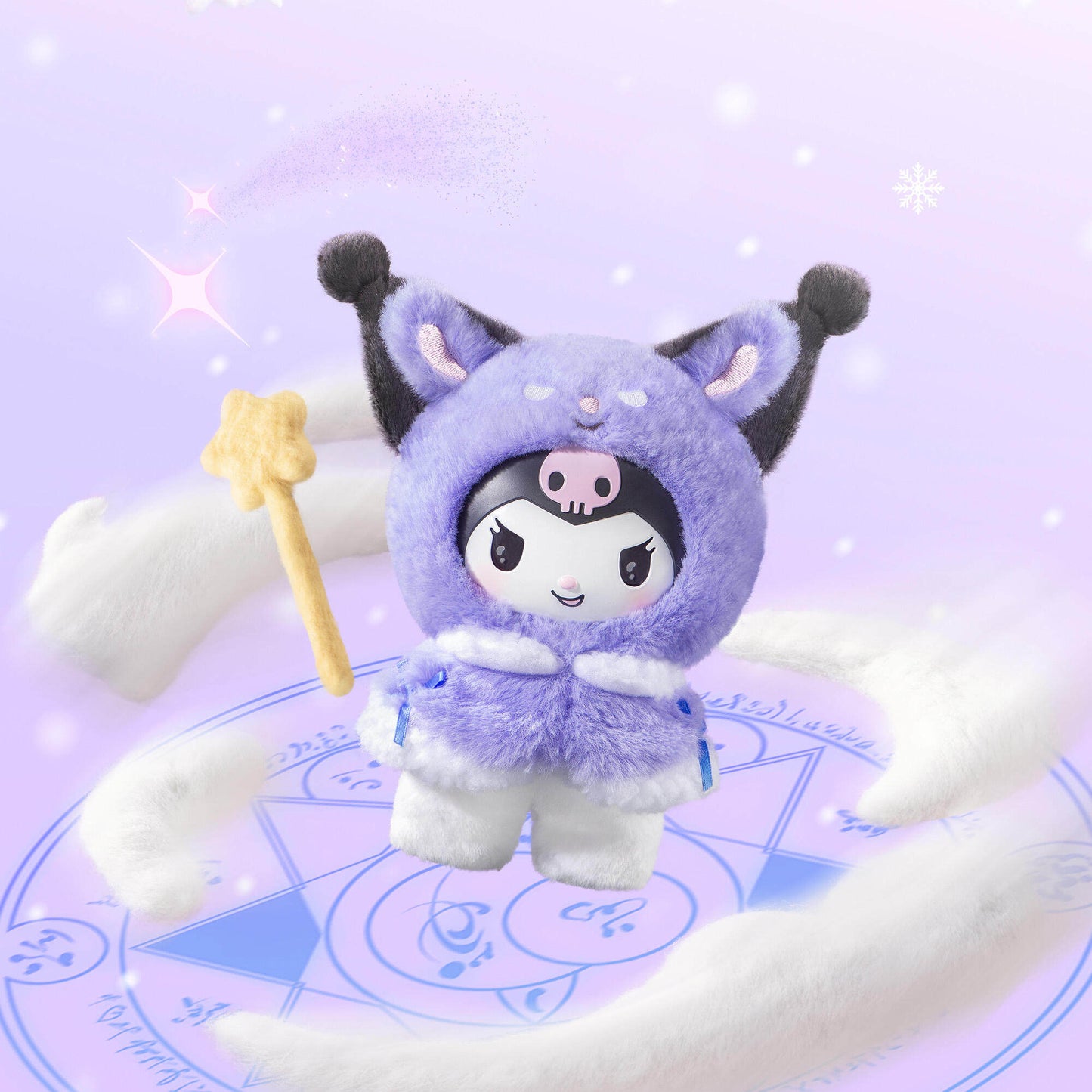 MINISO Sanrio Little Cape Vinyl Plush Pendant Blind Box Keychain (1pc) / Sealed Case 8