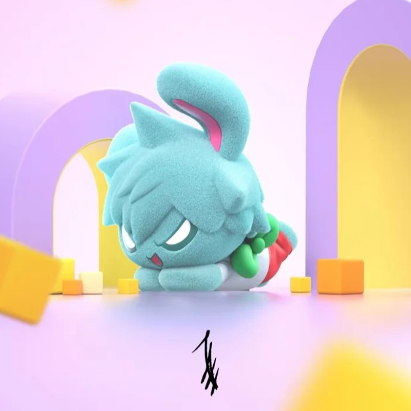 Alien Stage Bunny Series Blind Box Figure – Designer Vinyl Desk Toy