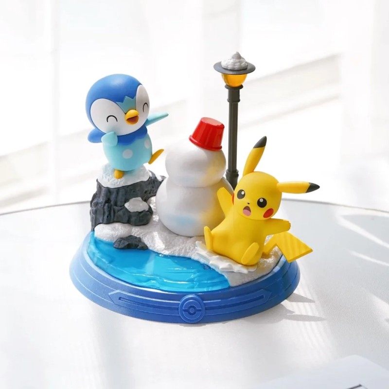 Funism Pokemon Pikachu & Friends Blind Box Diorama Figure PVC/ABS 8 Designs