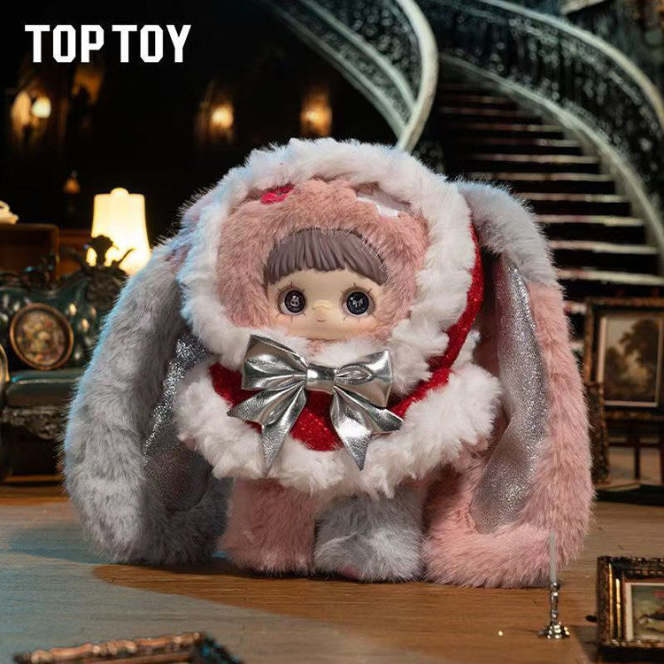 TOPTOY MayMei Tiny Bear Cookie Plush Blind Box Keychain Charm