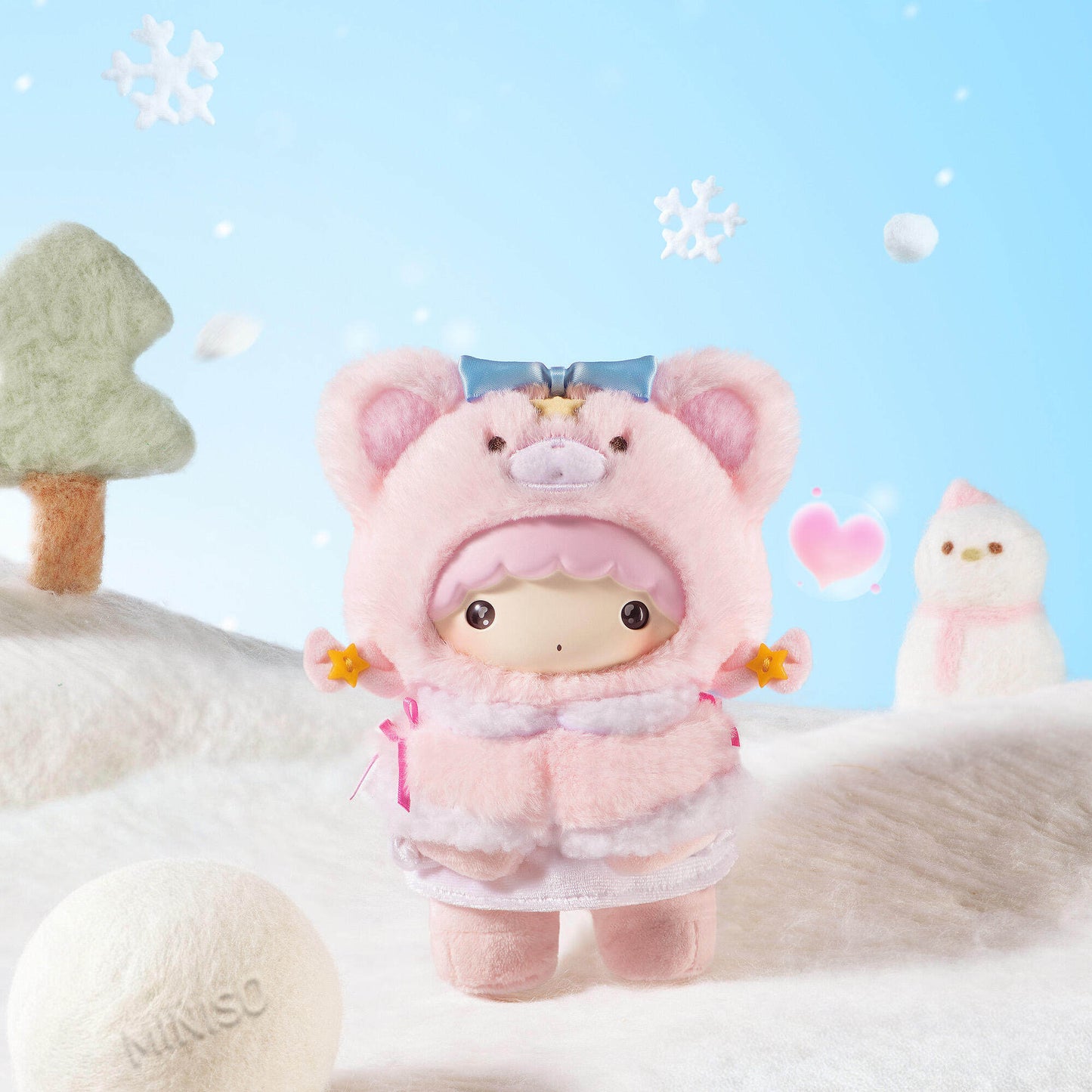 MINISO Sanrio Little Cape Vinyl Plush Pendant Blind Box Keychain (1pc) / Sealed Case 8