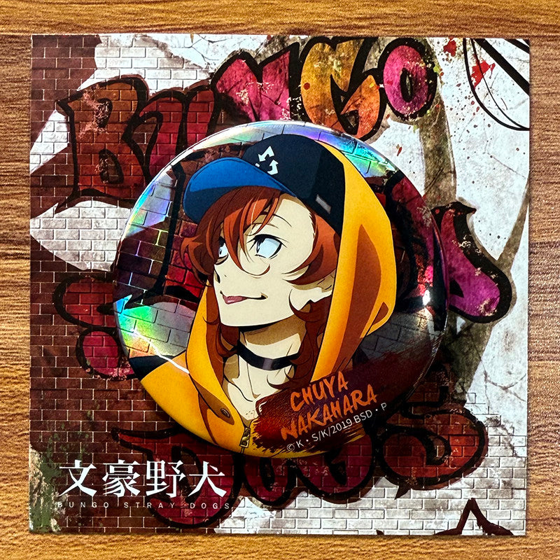 Bungo Stray Dogs Official Double Flash Glitter Pin BSD