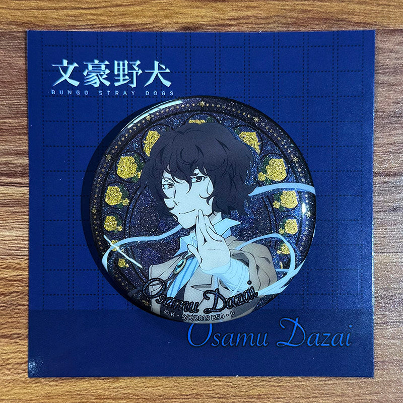 Bungo Stray Dogs Official Double Flash Glitter Pin BSD