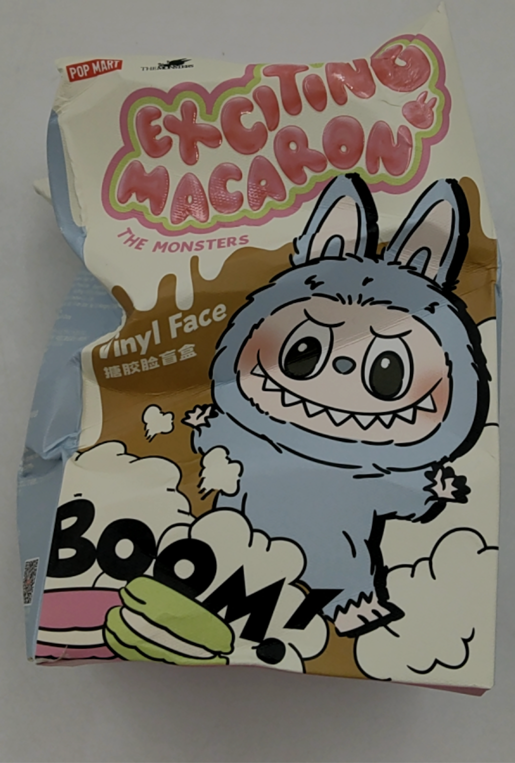 POPMART THE MONSTERS LABUBU Exciting Macaron Vinyl Face