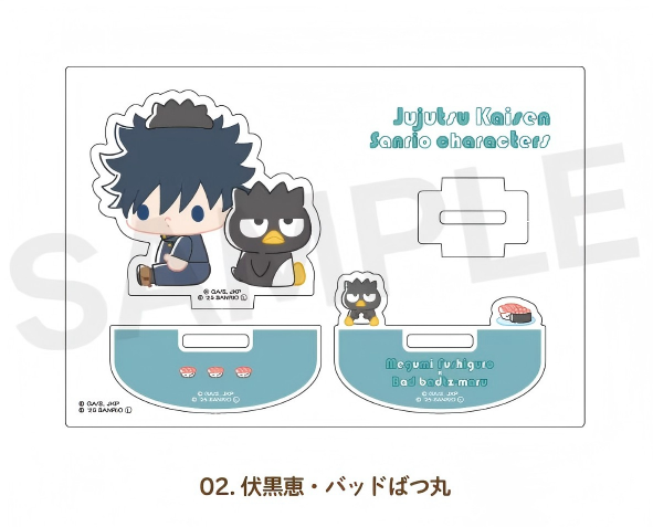 Jujutsu Kaisen x Sanrio Characters Yura Yura Acrylic Stand
