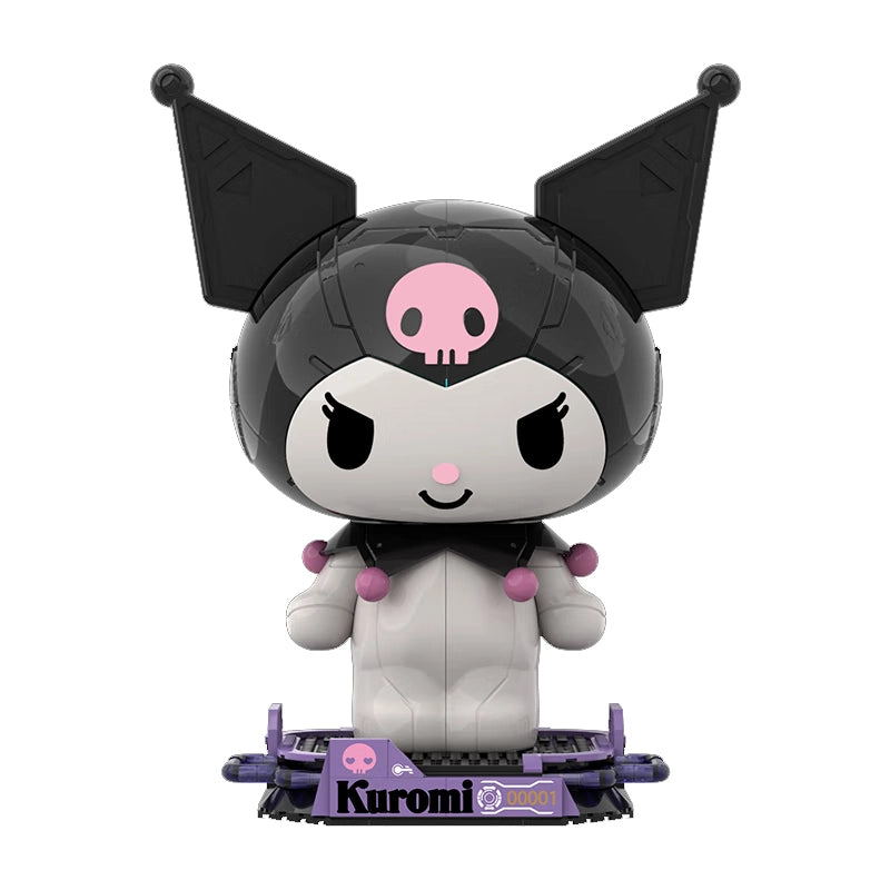 TOPTOY 1803 Kuromi Assembled Educational Creator (Includes Transparent Case + White Case + Exclusive Alternate Color Case) - OtakuPop