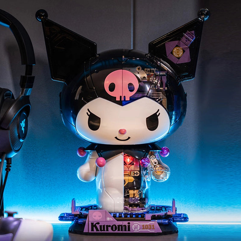 TOPTOY 1803 Kuromi Assembled Educational Creator (Includes Transparent Case + White Case + Exclusive Alternate Color Case) - OtakuPop